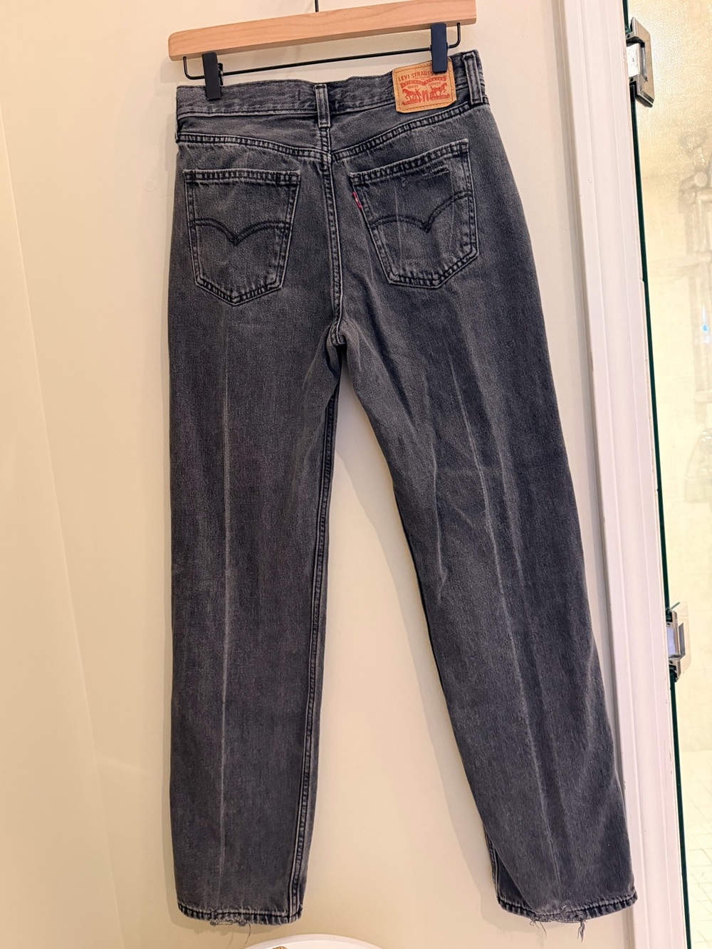 Levi’s 501 Gray Women's Jeans size 26 straight leg